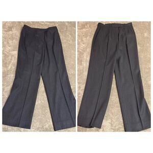 Escada Gray Wool Blend High Waist Pleated Trousers Women’s 36 / US 6 - Lot of 2